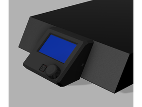 kübik i3 mega Konut 12864 lcd grafik akıllı Görüntüle kontrolör yazı tahtası i3mega lcd12864 durum kılıf 3d print model - Mito3D