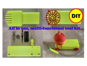 diy portable hair cutter multi-functional tool kit 3d printer 3d print model - Mito3D
