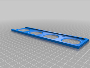 rail dolce gusto 3d print model - Mito3D