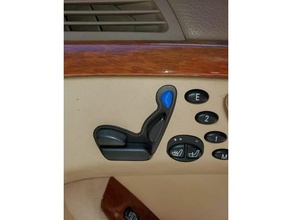 mercedes 2001 s430 seat control button headrest benz 3d print model - Mito3D