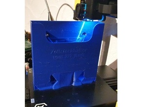 zollstock meterstab alça Wandhalterung 3d print model - Mito3D