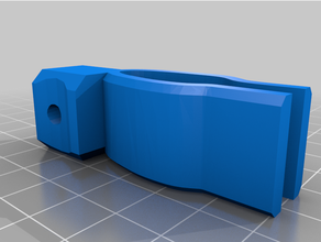 rouleau aveugle agrafe incurvé seuils 3d print model - Mito3D