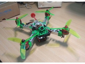 budget fpv drone v3 Taglio laser 3d print model - Mito3D