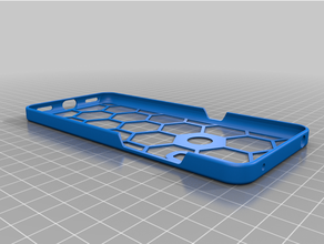 alcatel 3x phone cover 3d print model - Mito3D