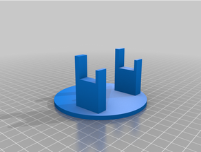 simple dreamcast controller stand 3d print model - Mito3D
