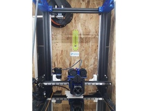 left support z-axis linear rail -cr 10 cr10 creality cr-10 rails mgn12 mgn12h upgrade 3d print model - Mito3D