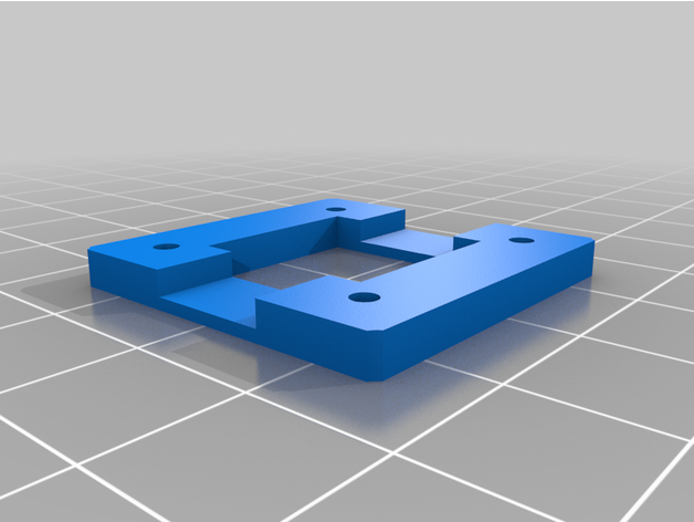 dji caddx manzara 20x20 ayırıcı temel 3D print model - Mito3D