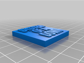 soad porte clés 3d print model - Mito3D