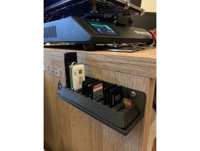 Wandhalterung USB sc micro sd alça cartão 3d print model - Mito3D