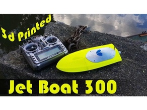 rc jet boat 300 boat jetboat rc boat rc jetboat 3d print model - Mito3D
