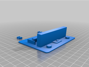 durafly slow poke gear mount 3d print model - Mito3D