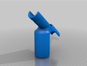 soda rod holder 3d print model - Mito3D