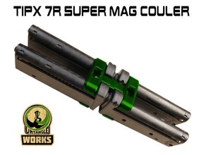 tipx 7round super mag accoppiatore magfed paintball tippmann 3d print model - Mito3D