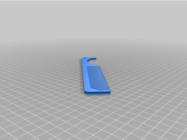 comb 3D print model - Mito3D