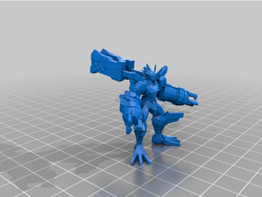 printability blitzgreymon 3d print model - Mito3D