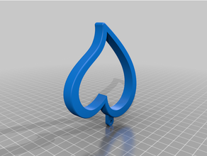 heart shape 3d print model - Mito3D