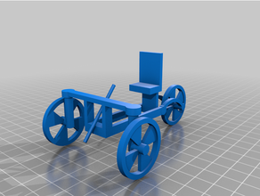 tricycle 3d print model - Mito3D