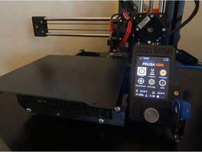 prusa mini lcd quadro Armação USB 3d print model - Mito3D