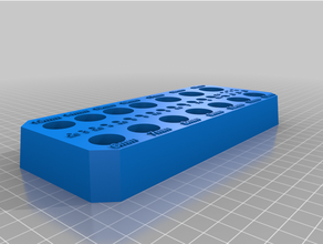 Steckdose einstellen bohren bisschen Veranstalter 3d print model - Mito3D