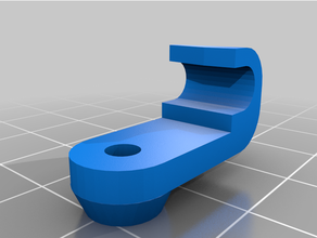 fox fork brake hose clip 3d print model - Mito3D