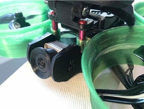 Shendrones esguicho dji ar unidade Câmera monte fpv 3d print model - Mito3D