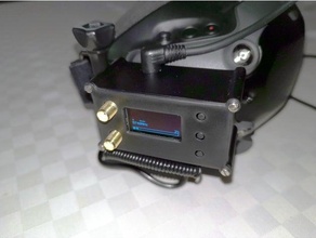 dji fpv goggles uruav v2 analog module housing stick 3d print model - Mito3D
