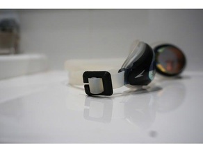 speedo goggles clip goggle swim swimming 3d print model - Mito3D