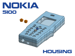 Nokia 5100 Gehäuse 3d print model - Mito3D