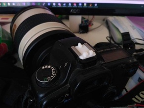 visión cámara objetivo gorra cubierta carcasa funda zapata caliente zapato 3d print model - Mito3D