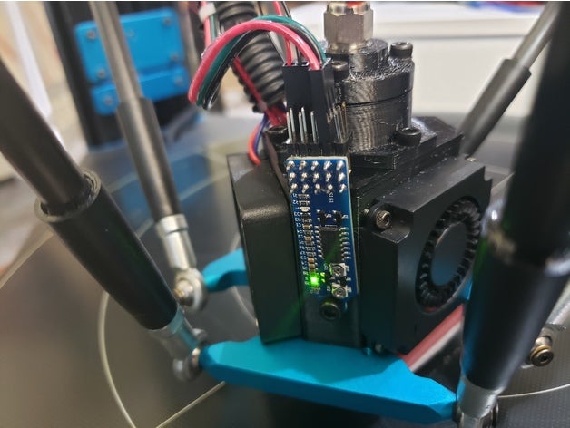 kübik yırtıcı baş hassas piezo incelemek bulmak z sensor 3D print model - Mito3D