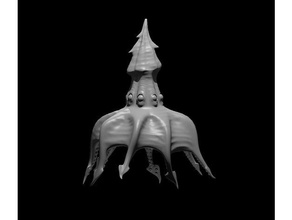 darkmantle updated cave dark monster 3d print model - Mito3D