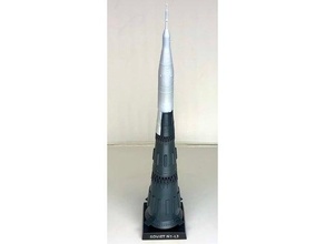 Soviético n1 Luna cohete espacio 3d print model - Mito3D