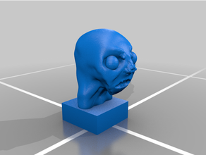 Gollum amorph 3d print model - Mito3D