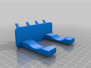 silgi tokmak Kulp destek çivi yazı tahtası çekiç tokmaklar pegboard kanca binmek araçlar 3d print model - Mito3D