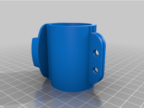 gopro stelo montare 33mm 3d print model - Mito3D