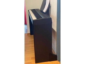 wall bumper yamaha piano p-35 digital protector spacer 3d print model - Mito3D