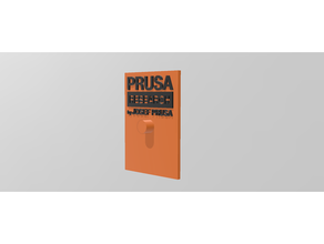prusa mini lcd screen cover prusamini 3d print model - Mito3D
