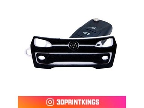 vw chave chaveiro chaveiros porta chaves multicolorido multimaterial cor Volkswagen 3d print model - Mito3D