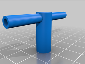 connettore 2x5mm 9mm pompa d'aria tubo flessibile stagno 3d print model - Mito3D
