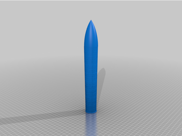 red rocket lamp 3D print model - Mito3D