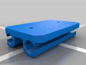 ratón teclado cable guía rail administración 3d print model - Mito3D