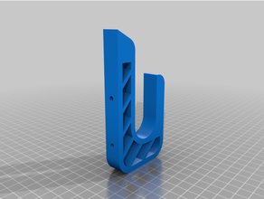 axe mount hook tool holder 3d print model - Mito3D