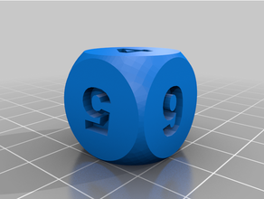 dice 3d print model - Mito3D