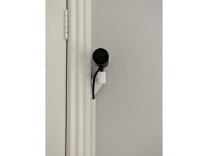 oculus sensor door frame mount 90 degree rift 3d print model - Mito3D