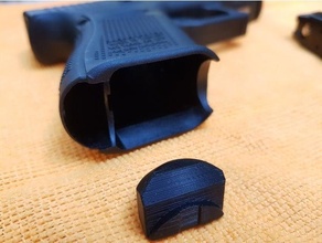 glock 19 apretón enchufe 3d print model - Mito3D
