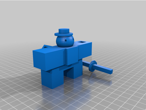 mignonne robot 3d print model - Mito3D