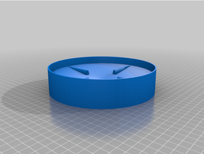 sospeso fioriera compensare buco gocciolare vassoio 3d print model - Mito3D