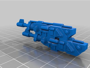 twinlinked lascannons 3d print model - Mito3D