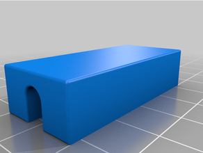 monitor stand aux cable guide 3d print model - Mito3D