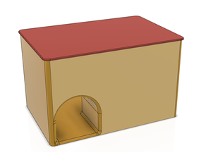 hamster house 3d print model - Mito3D